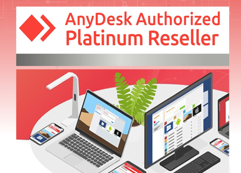 Somos AUTHORIZED PLATINUM RESELLER de AnyDesk.